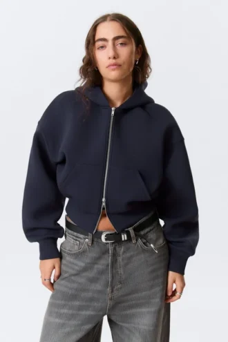 Danni Scuba Kapuzenpullover – Dunkelblau