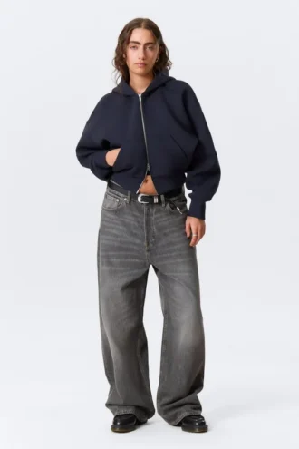 Danni Scuba Kapuzenpullover – Dunkelblau