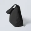 Dawa Schultertasche mit Kordelzug – Schwarz Dawa Schultertasche mit Kordelzug – Schwarz