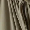 Drapiertes Jersey-Kleid mit einem Ärmel – Khaki-Grün Drapiertes Jersey-Kleid mit einem Ärmel – Khaki-Grün