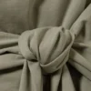 Drapiertes Minikleid mit Bindeband vorne – Khaki-Grün Drapiertes Minikleid mit Bindeband vorne – Khaki-Grün