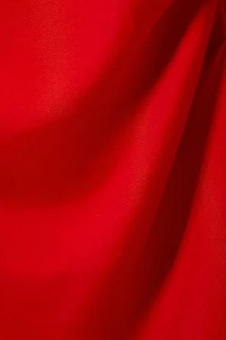 Drapiertes Minikleid – Rot Drapiertes Minikleid – Rot