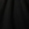 Drapiertes Minikleid – Schwarz