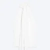 Drapiertes Neckholder-Top – Weiß Drapiertes Neckholder-Top – Weiß