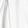 Drapiertes Neckholder-Top – Weiß Drapiertes Neckholder-Top – Weiß