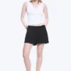 Duchess Low Rise Distressed Mini-Jeansshorts – Black Rinse – Schwarz Duchess Low Rise Distressed Mini-Jeansshorts – Black Rinse – Schwarz