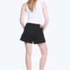 Duchess Low Rise Distressed Mini-Jeansshorts – Black Rinse – Schwarz Duchess Low Rise Distressed Mini-Jeansshorts – Black Rinse – Schwarz