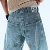 Dunno Unisex Low Rise Loose Barrel Jeans – 02 Blue – Medium Blue | Cheap Monday Gb Dunno Unisex Low Rise Loose Barrel Jeans – 02 Blue – Medium Blue | Cheap Monday Gb