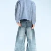Dunno Unisex Low Rise Loose Barrel Jeans – Cloudy Blue – Mittelblau | Cheap Monday Gb Dunno Unisex Low Rise Loose Barrel Jeans – Cloudy Blue – Mittelblau | Cheap Monday Gb