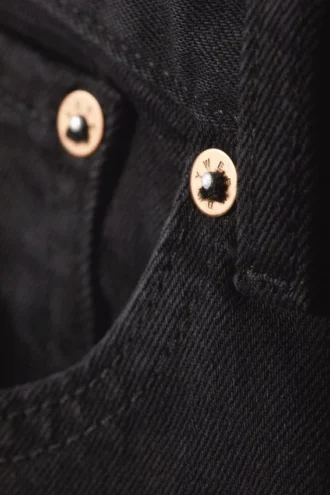 Easy Regular Straight Jeans – Almost Black – Schwarz