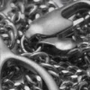 Edelstahl-Halskette mit Anhänger – Silber Edelstahl-Halskette mit Anhänger – Silber