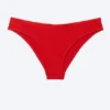Einfarbige Bikinihose – Leuchtend rot Einfarbige Bikinihose – Leuchtend rot
