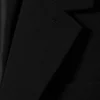 Einreihiger, locker geschnittener Blazer – Schwarz Einreihiger, locker geschnittener Blazer – Schwarz