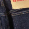 Eng anliegender Denim-Maxirock mit niedriger Leibhöhe – Blue Rinse – Dunkelblau Eng anliegender Denim-Maxirock mit niedriger Leibhöhe – Blue Rinse – Dunkelblau