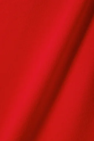 Eng anliegendes Baumwoll-Unterhemd – Leuchtend rot