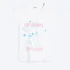 Enges Mini-T-Shirt mit Print – Weiß – White Bunny Enges Mini-T-Shirt mit Print – Weiß – White Bunny