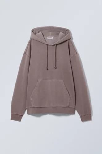 Essence Standard Kapuzenpullover – Washed Dark Mole