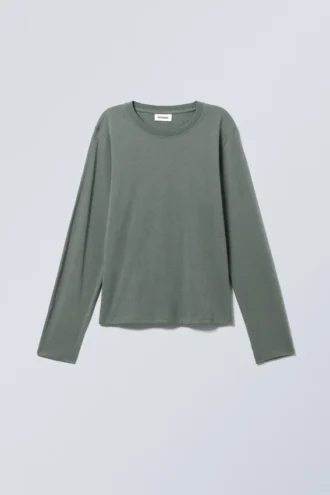 Essence Standard Langarm-Shirt – Dusty Grey