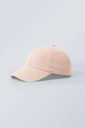 Essential Washed Cap – Dusty Pink