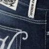 Fancy Booty Bei Low Rise Skinny Bootcut Jeans – Marble Blue – Dunkelblau | Cheap Monday Gb