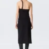 Faustina C Mid Rise Side-Buckle Pencil Rock – Schwarz Faustina C Mid Rise Side-Buckle Pencil Rock – Schwarz
