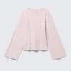 Figurbetontes Langarmshirt – Hellrosa Figurbetontes Langarmshirt – Hellrosa