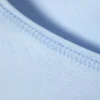 Figurbetontes Oberteil mit Dreiviertelärmeln – Hellblau Figurbetontes Oberteil mit Dreiviertelärmeln – Hellblau