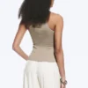 Figurbetontes Tanktop aus Baumwolljersey – Light Mole Figurbetontes Tanktop aus Baumwolljersey – Light Mole
