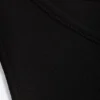 Figurbetontes Tanktop aus Baumwolljersey – Schwarz