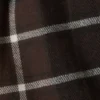 Flanell-Pyjama-Boxershorts – Braun kariert