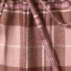Flanell-Pyjama-Hose – rosa-braun kariert
