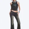 Flare Low Rise Flared Skinny Jeans – Senfgelb Schwarz – Schwarz | Cheap Monday Gb Flare Low Rise Flared Skinny Jeans – Senfgelb Schwarz – Schwarz | Cheap Monday Gb