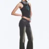 Flare Low Rise Flared Skinny Jeans – Senfgelb Schwarz – Schwarz | Cheap Monday Gb Flare Low Rise Flared Skinny Jeans – Senfgelb Schwarz – Schwarz | Cheap Monday Gb