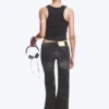 Flare Low Rise Flared Skinny Jeans – Senfgelb Schwarz – Schwarz | Cheap Monday Gb Flare Low Rise Flared Skinny Jeans – Senfgelb Schwarz – Schwarz | Cheap Monday Gb