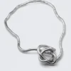 Flexible Stahlkette – Silber Flexible Stahlkette – Silber