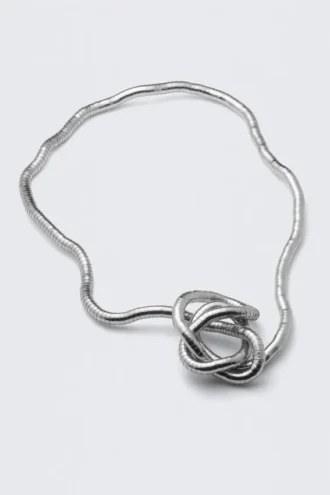 Flexible Stahlkette – Silber Flexible Stahlkette – Silber