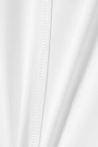 Fließender High-Low-Maxirock – Weiß