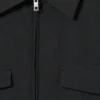Frank Overshirt – Schwarz Frank Overshirt – Schwarz