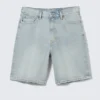 Galaxy Mid Rise Loose Denim Shorts – Dream Blue – Hellblau Galaxy Mid Rise Loose Denim Shorts – Dream Blue – Hellblau