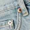 Galaxy Mid Rise Loose Denim Shorts – Dream Blue – Hellblau Galaxy Mid Rise Loose Denim Shorts – Dream Blue – Hellblau