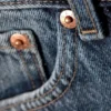 Galaxy Mid Rise Loose Denim Shorts – Spinel Blue