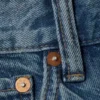 Galaxy Mid Rise Loose Straight Jeans – 90S Blue – Mittelblau Galaxy Mid Rise Loose Straight Jeans – 90S Blue – Mittelblau