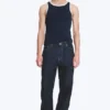 Galaxy Mid Rise Loose Straight Jeans – Blue Rinse – Dunkelblau Galaxy Mid Rise Loose Straight Jeans – Blue Rinse – Dunkelblau