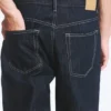 Galaxy Mid Rise Loose Straight Jeans – Blue Rinse – Dunkelblau Galaxy Mid Rise Loose Straight Jeans – Blue Rinse – Dunkelblau