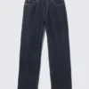 Galaxy Mid Rise Loose Straight Jeans – Blue Rinse – Dunkelblau Galaxy Mid Rise Loose Straight Jeans – Blue Rinse – Dunkelblau