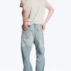 Galaxy Mid Rise Loose Straight Jeans – Port Blue – Hellblau Galaxy Mid Rise Loose Straight Jeans – Port Blue – Hellblau