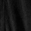 Gekräuselte Hose mit niedriger Leibhöhe und weitem Bein – Schwarz Gekräuselte Hose mit niedriger Leibhöhe und weitem Bein – Schwarz