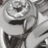 Gemischte Pierce-Creolen – Silber Gemischte Pierce-Creolen – Silber