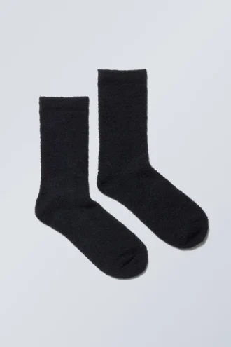 Gemütliche Socken – Schwarz