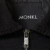 Gepolsterte Baumwoll-Canvas-Jacke – Schwarz Gepolsterte Baumwoll-Canvas-Jacke – Schwarz